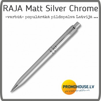 Pildspalva 120 Raja Matt Silver Pildspalva 120 Raja Matt Silver